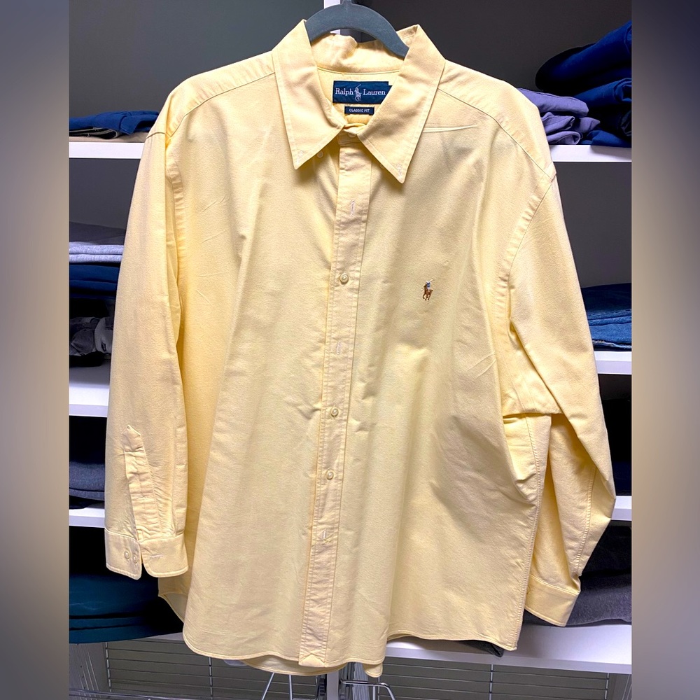 POLO RALPH LAUREN MEN’S BUTTON DOWN SHIRT